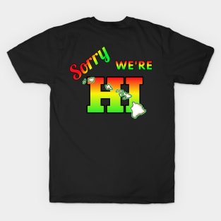 Hawaii Hawaiian t-shirt designs T-Shirt